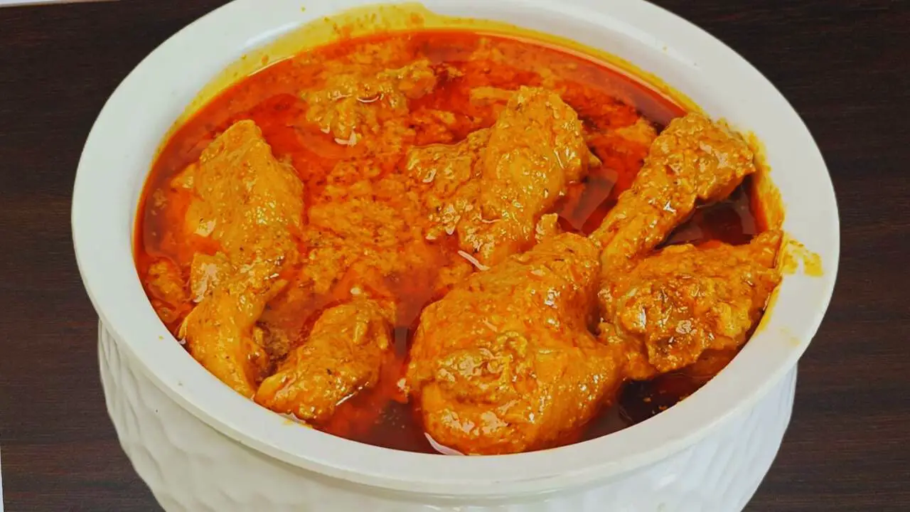 Chicken korma recipe step 15 Chicken Korma served