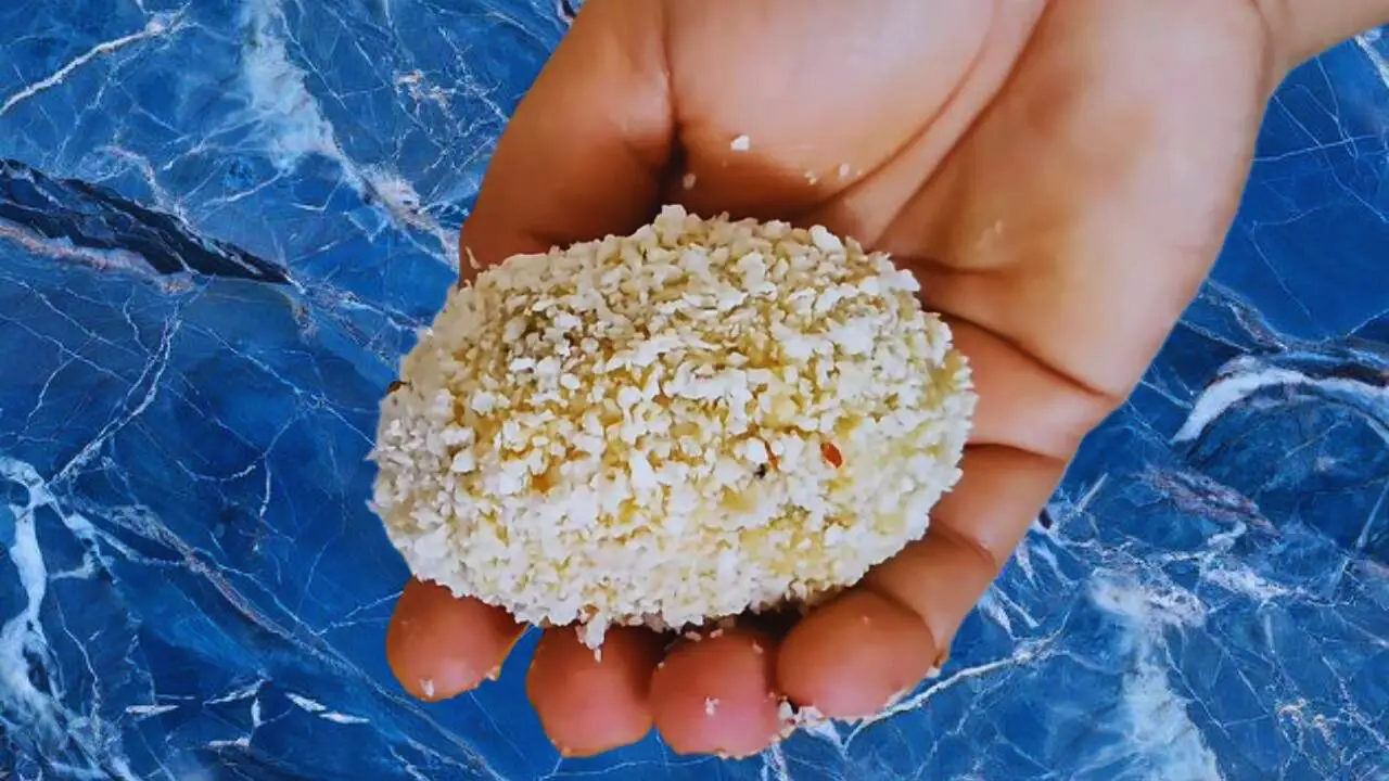 Dimer devil recipe step 9 Double coated egg devil