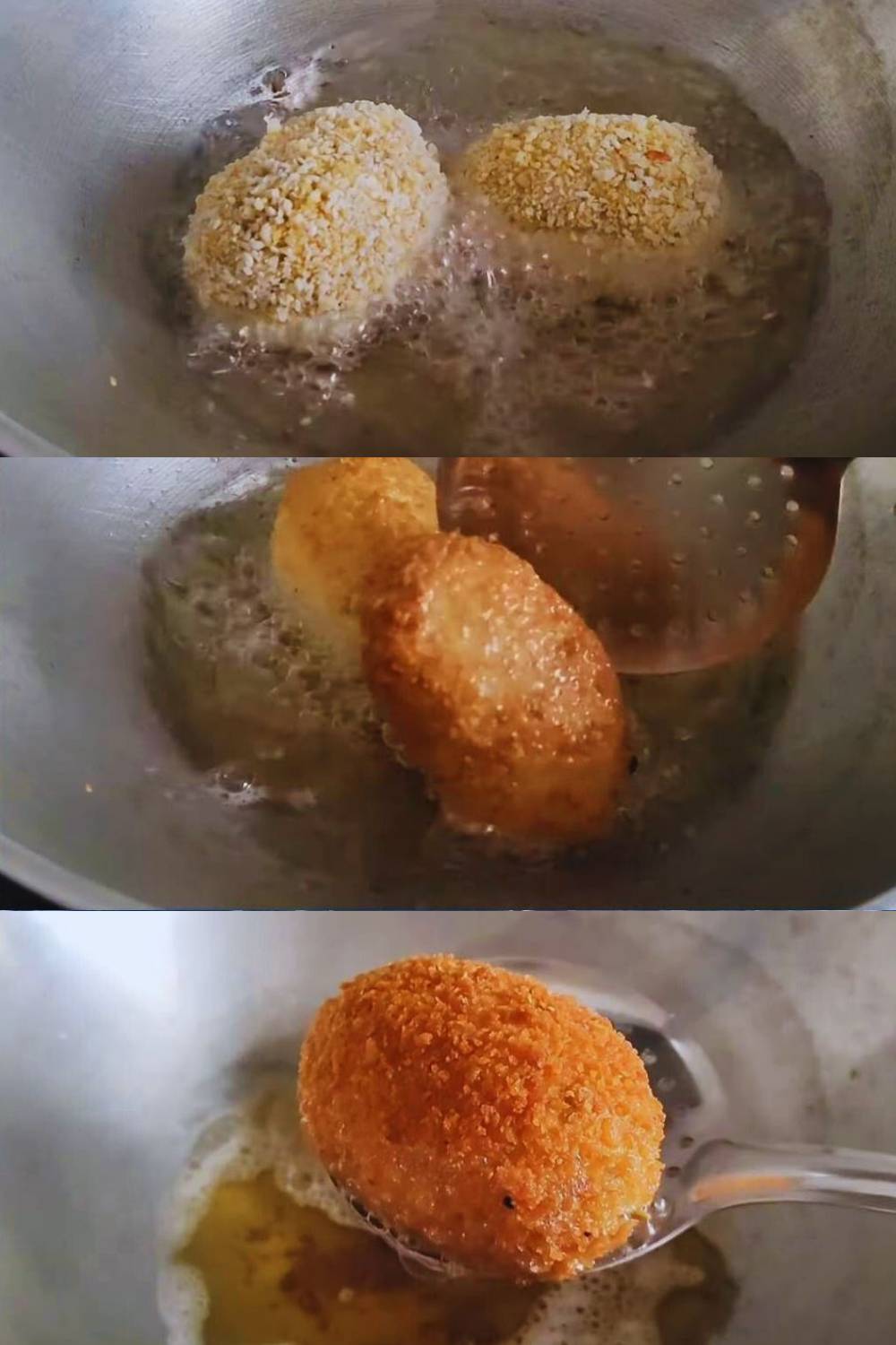 Dimer devil recipe step 10 Frying egg devils