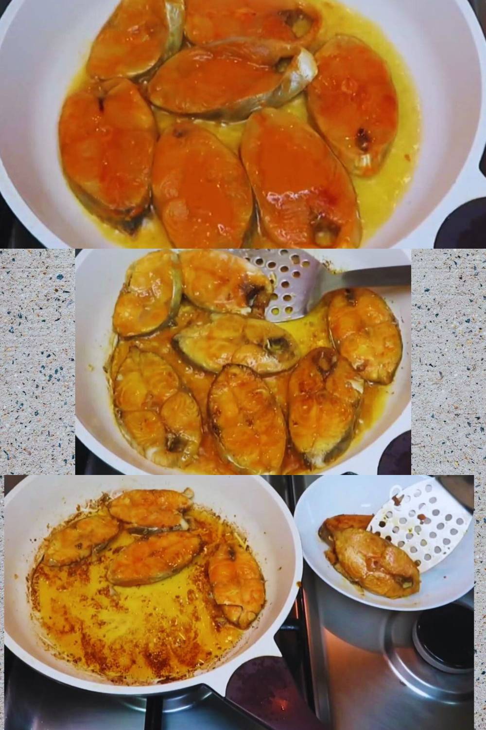 Fish vindaloo recipe step 5 Frying fish pieces