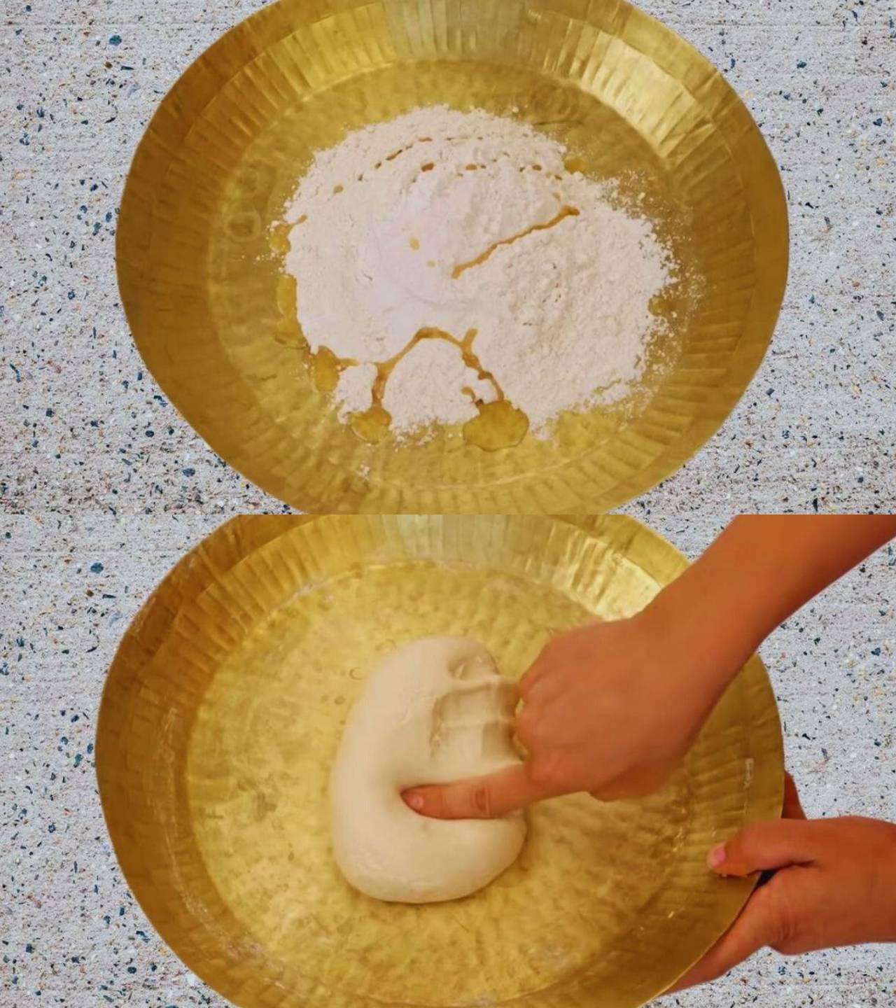 Chicken roll recipe step 7 Making the dough