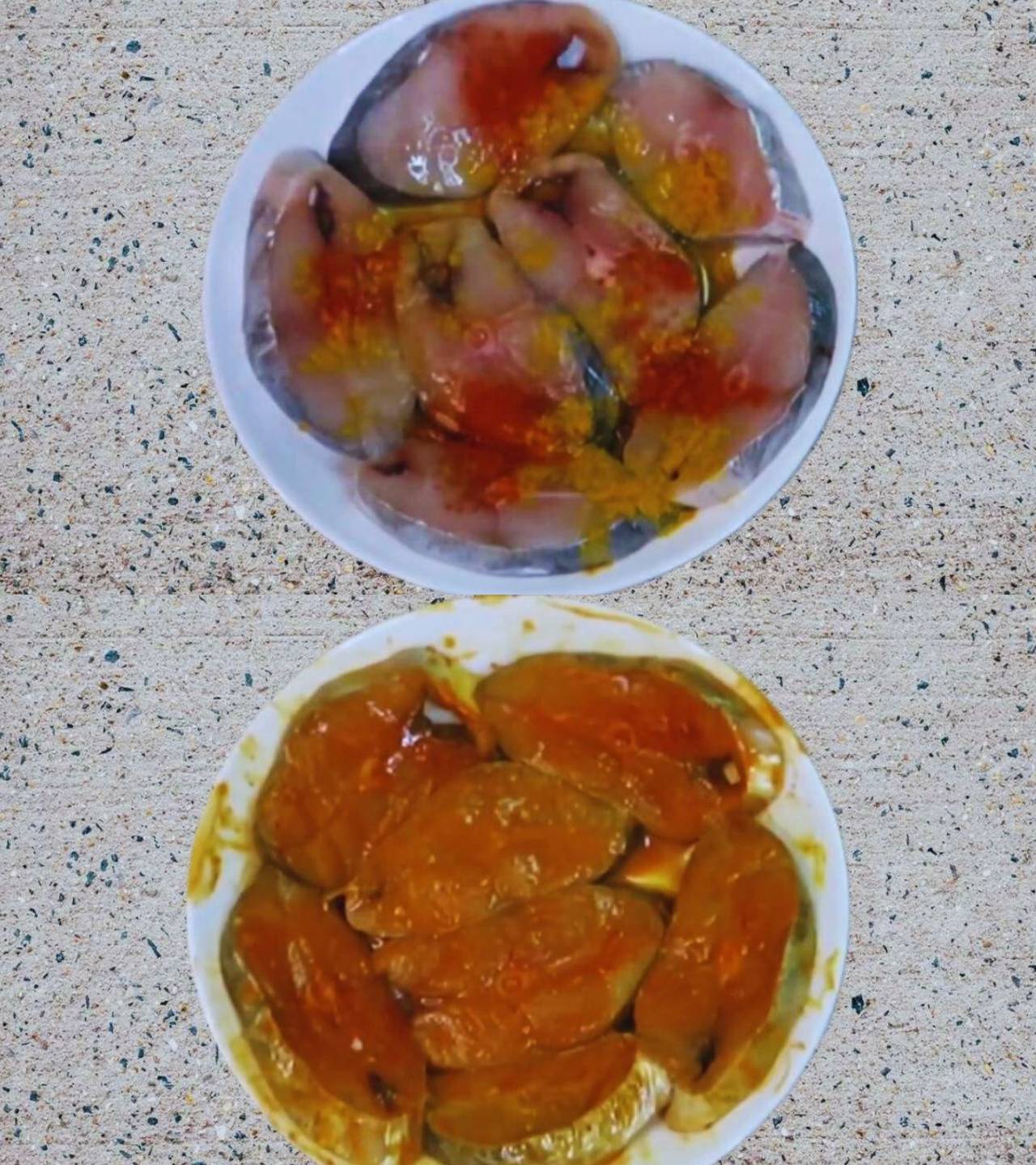 Fish vindaloo recipe step 1 Marinating fish
