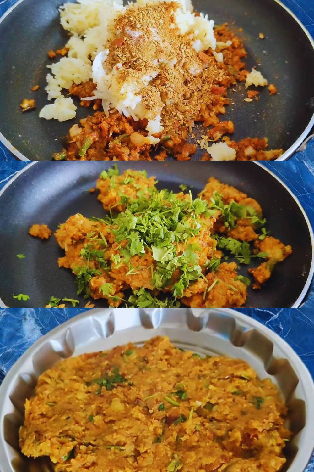 Dimer devil recipe step 5 Stuffing is ready