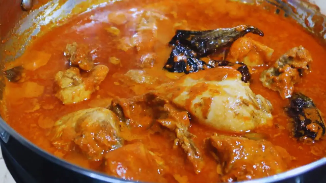 Chicken rogan josh recipe step 6 Adding water