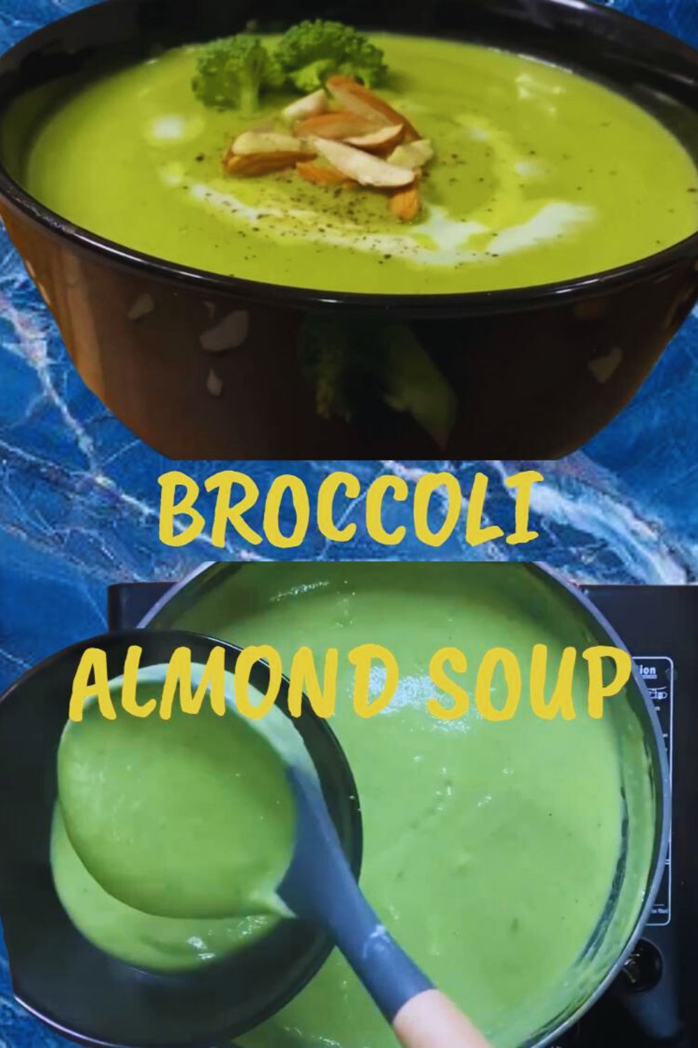 Broccoli and Almond Soup 