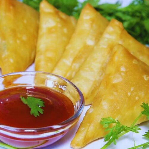 Cheese Samosa Featured Image