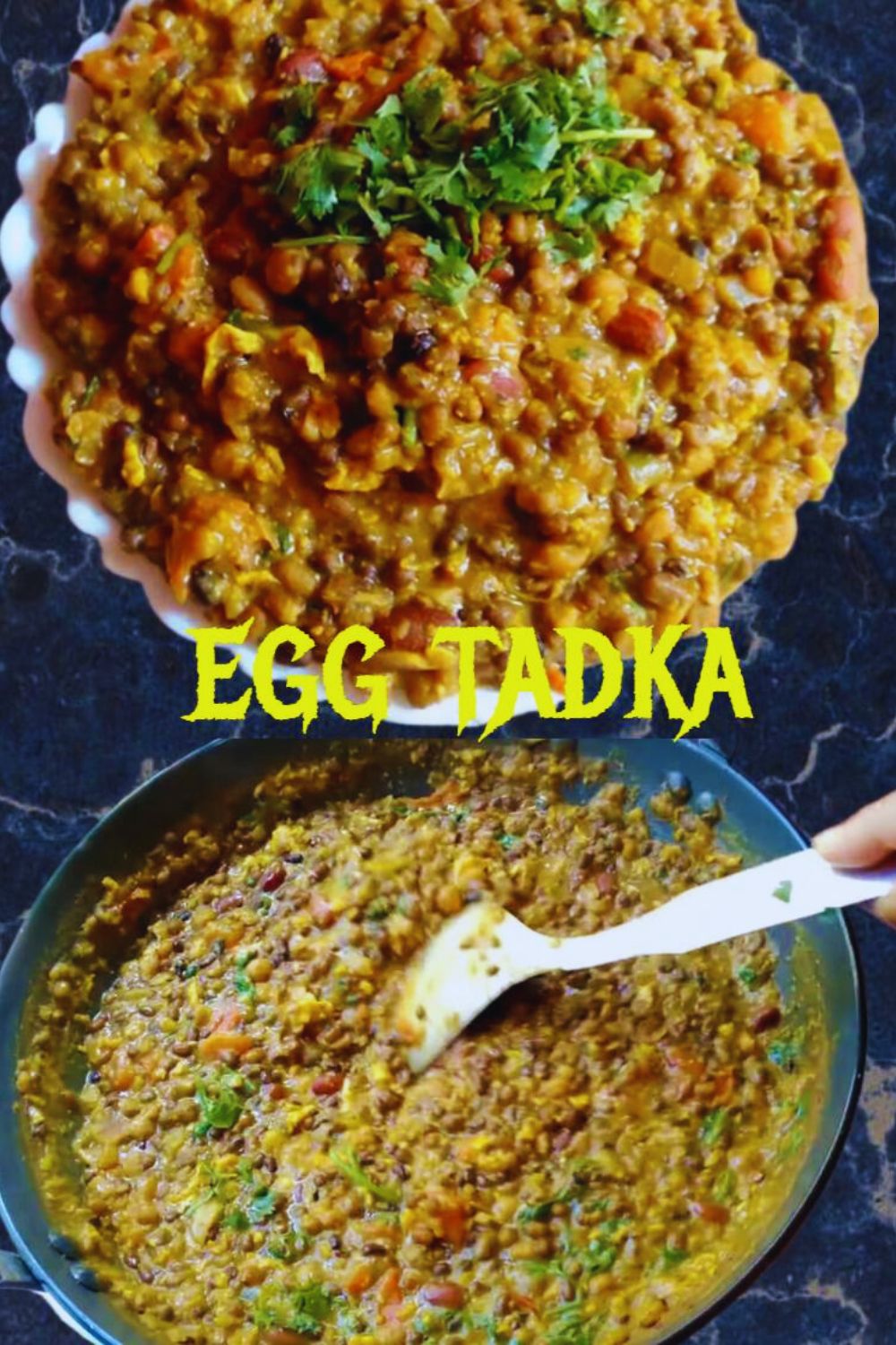 Egg Tadka 