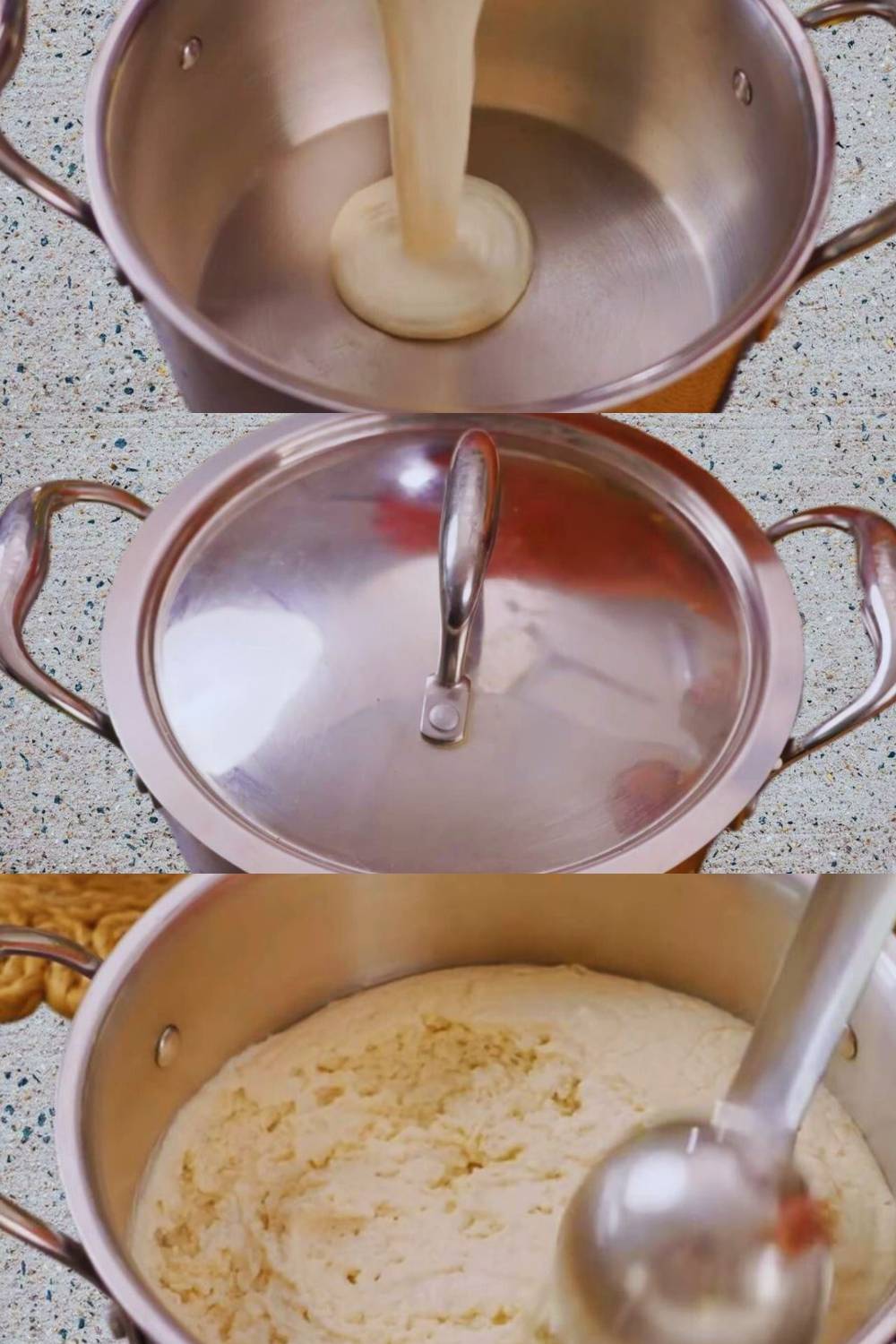 Fermented rice and dal mixture 