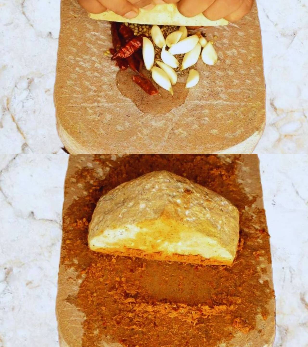 Grinding whole spices 