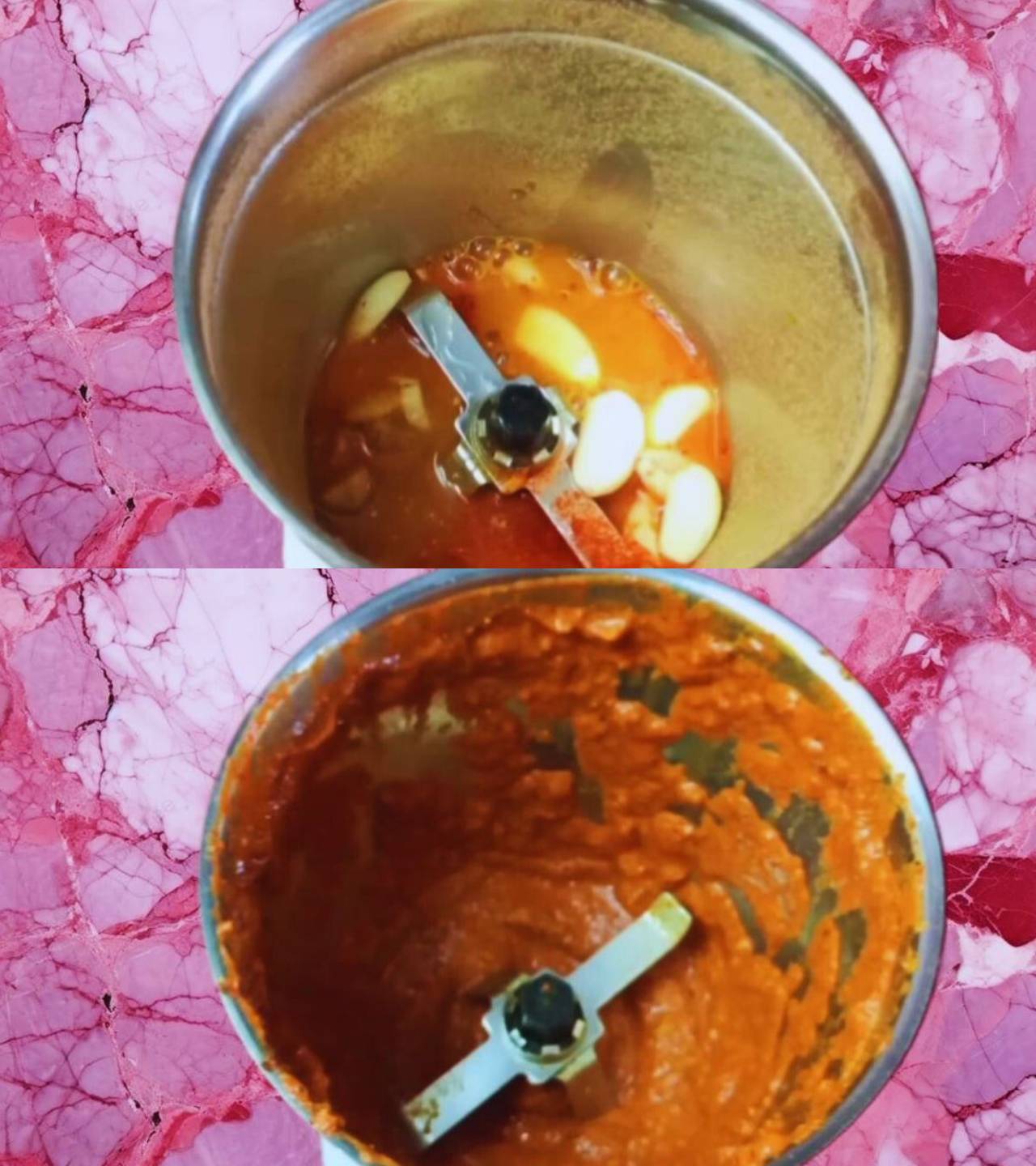 Making the masala paste 