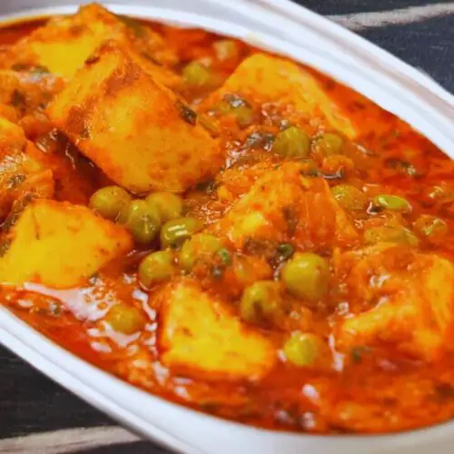 Matar Paneer Featured Image