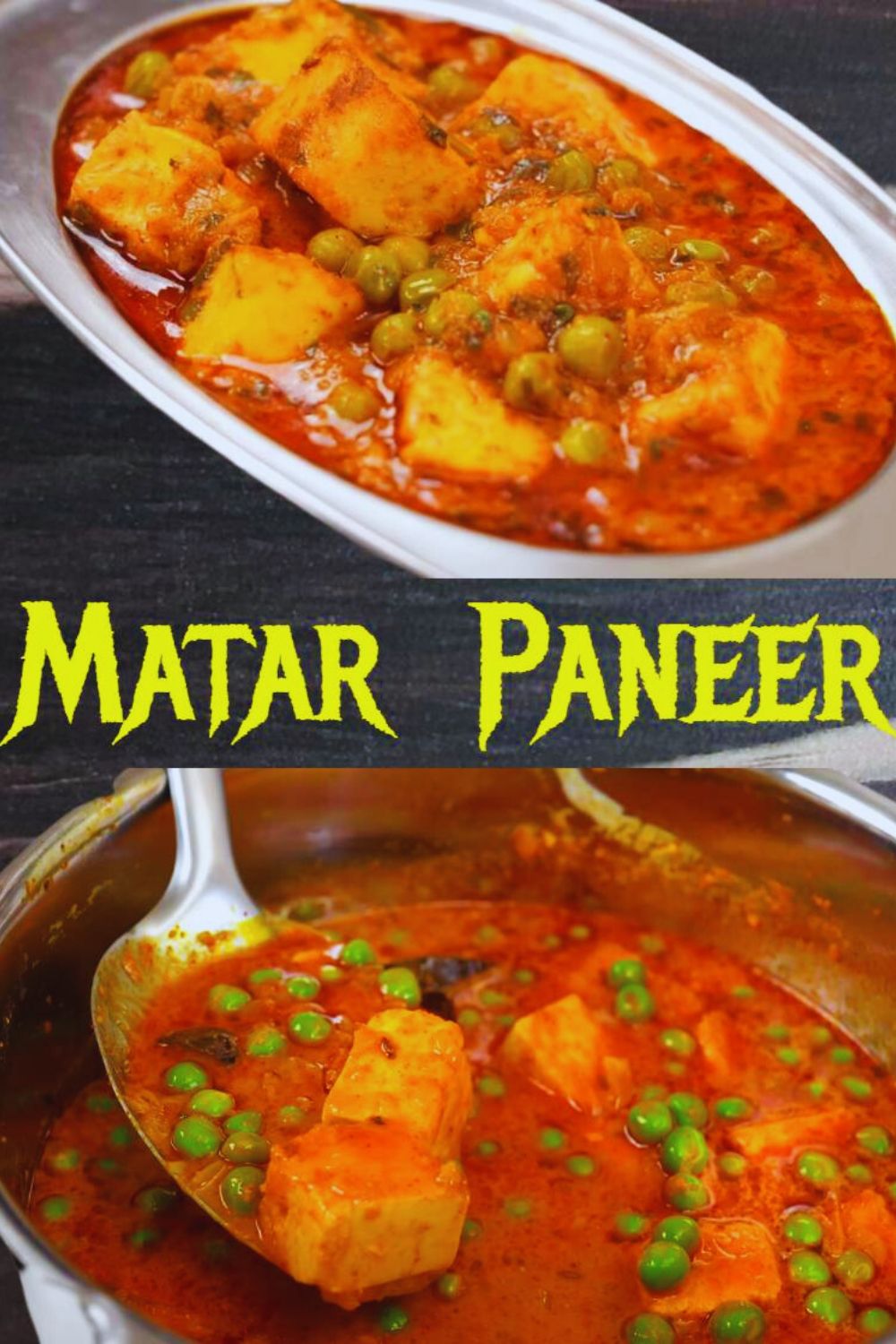 Matar Paneer Matar Paneer