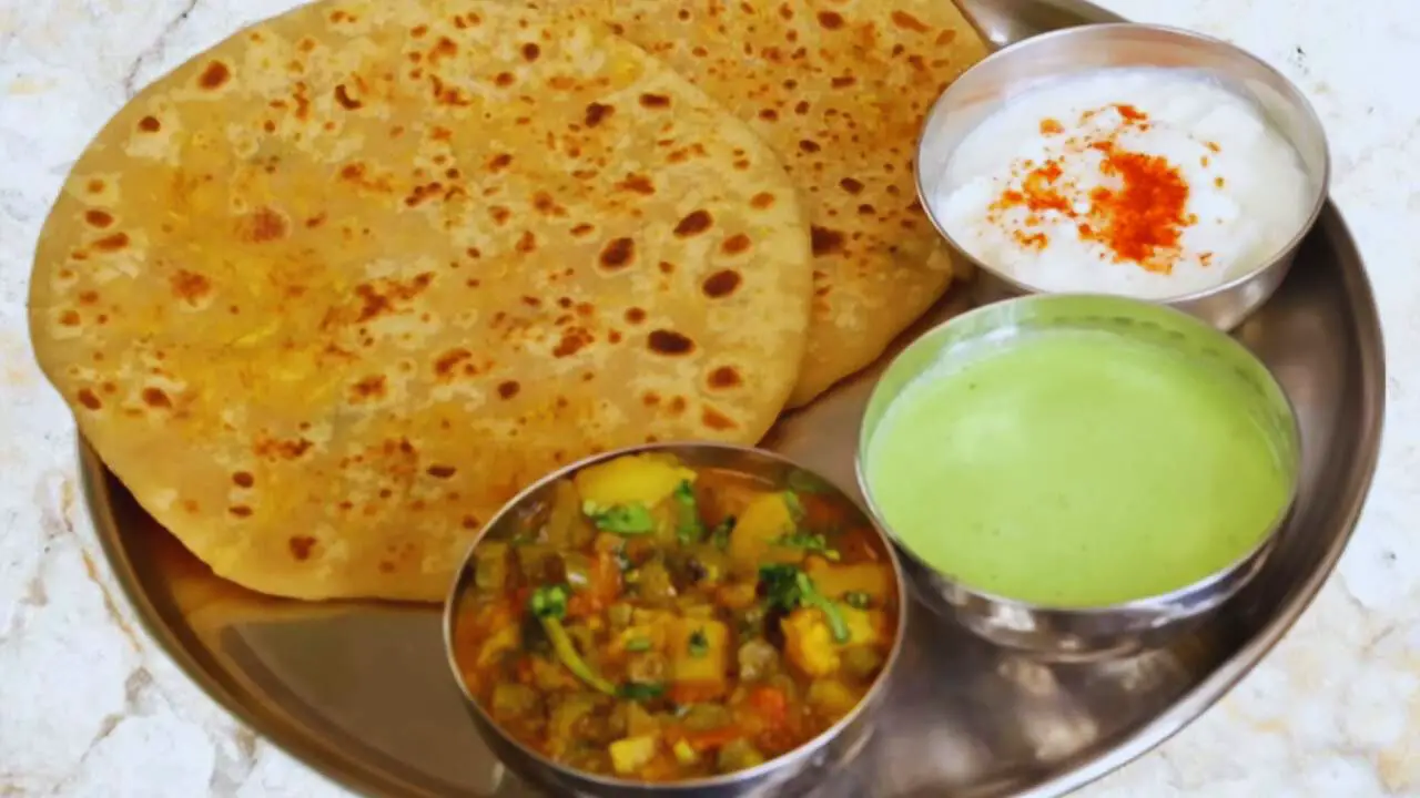 Mooli paratha recipe step 13 Mooli Paratha served