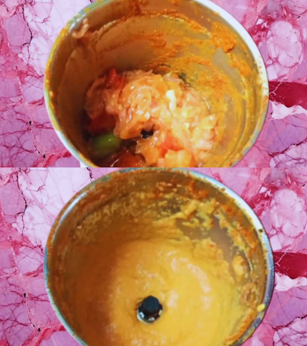 Onion and tomato paste 