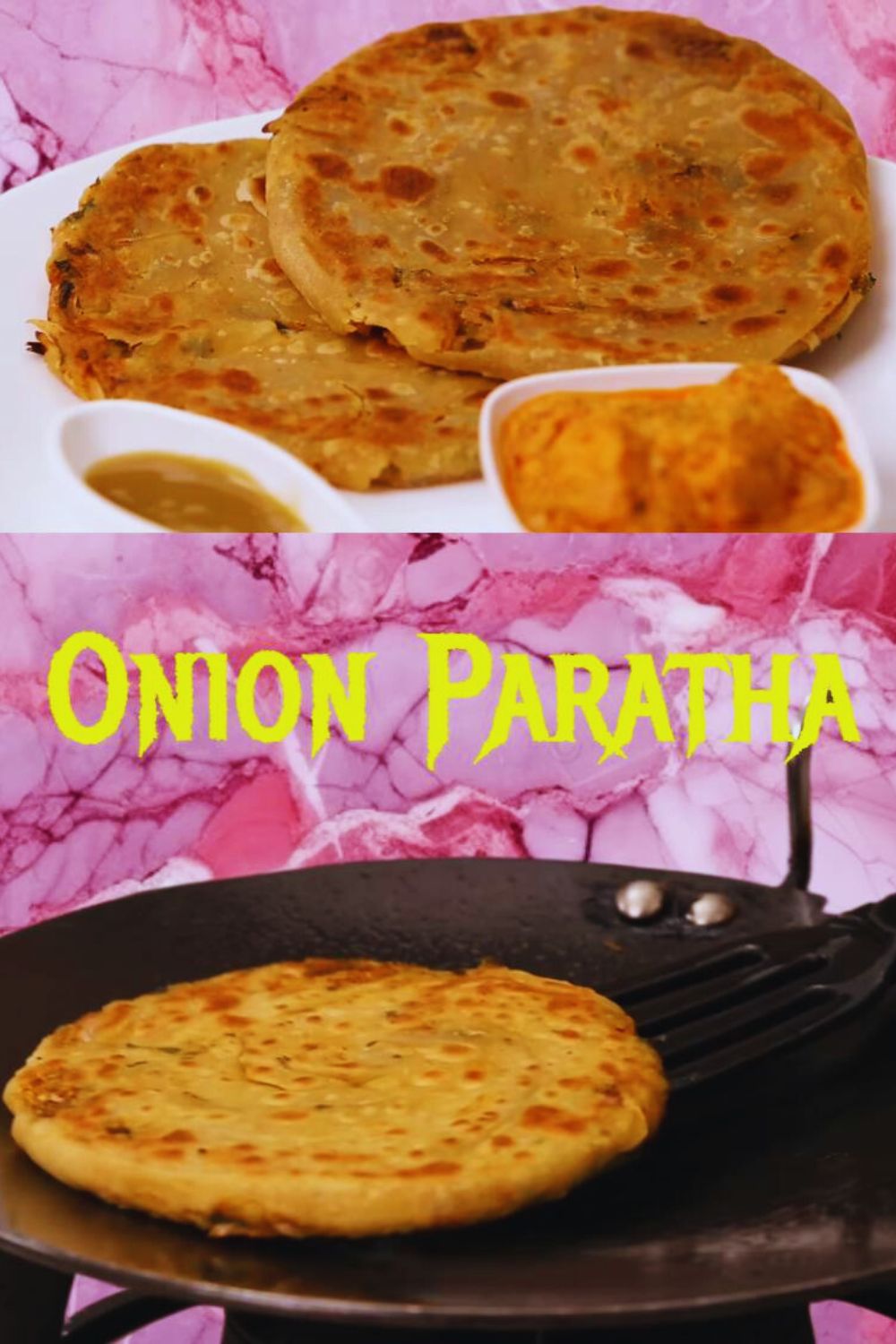 Onion Paratha Onion Paratha