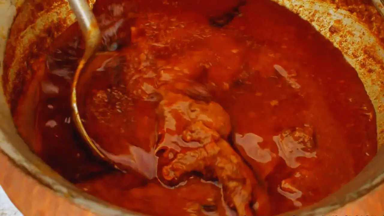 Removing Rajasthani Laal Maas 