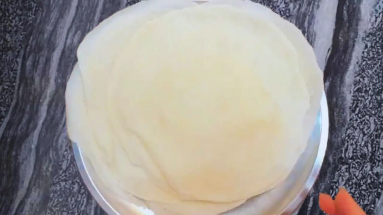 Sooji sheets are ready