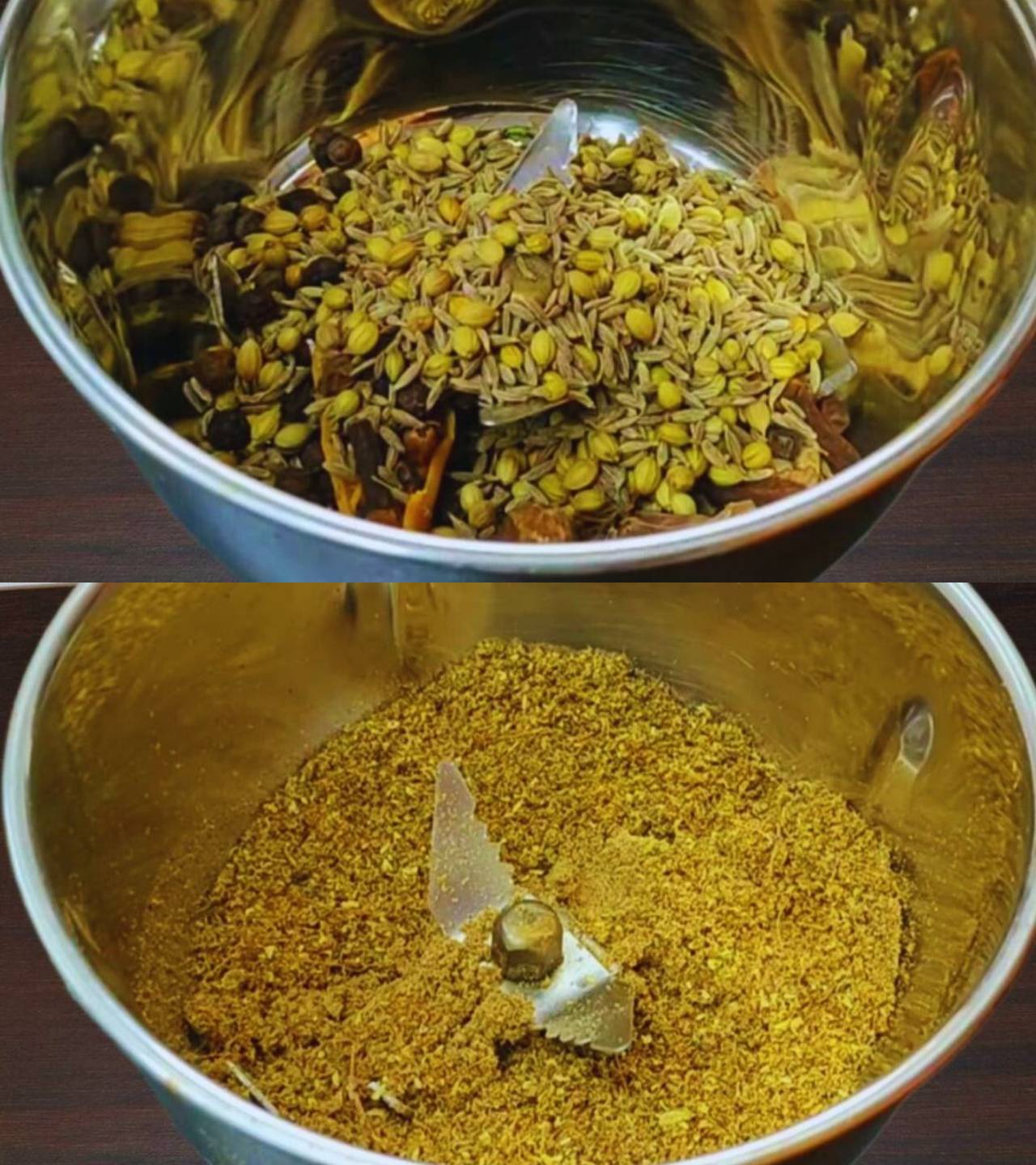 Mutton seekh kebab recipe step 4 Grinding roasted spices