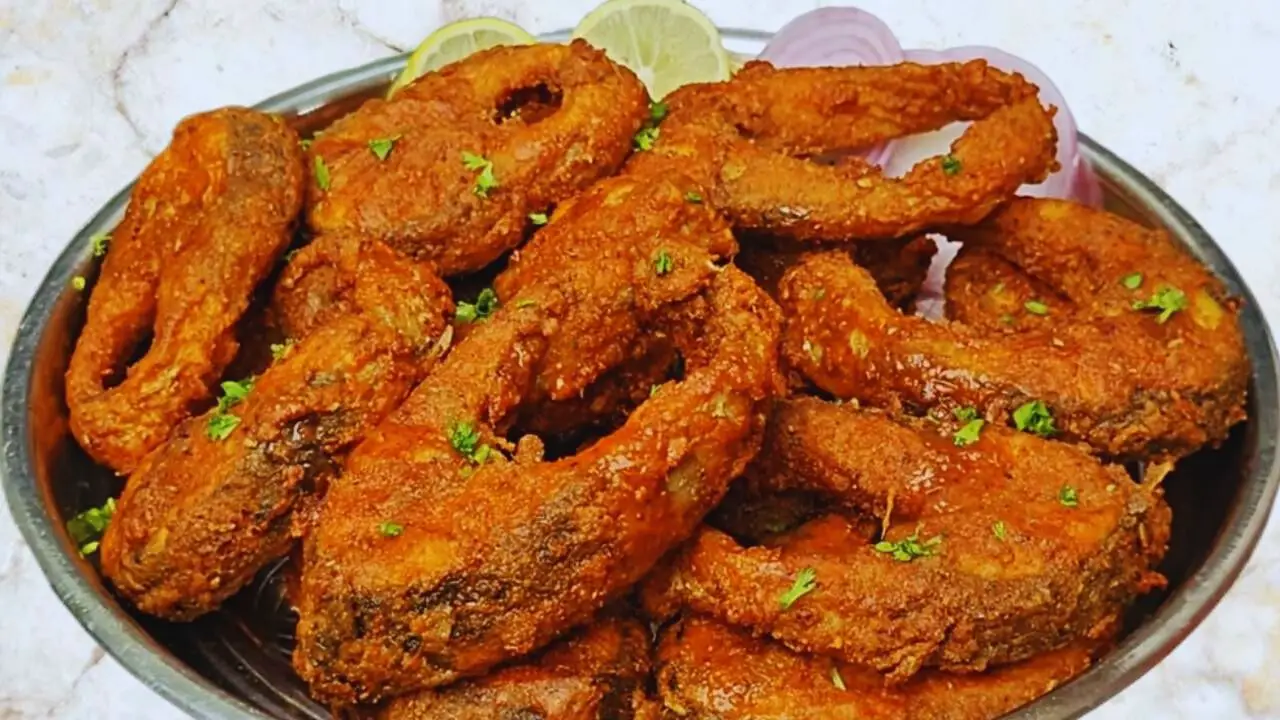 Masala Fish Fry served 