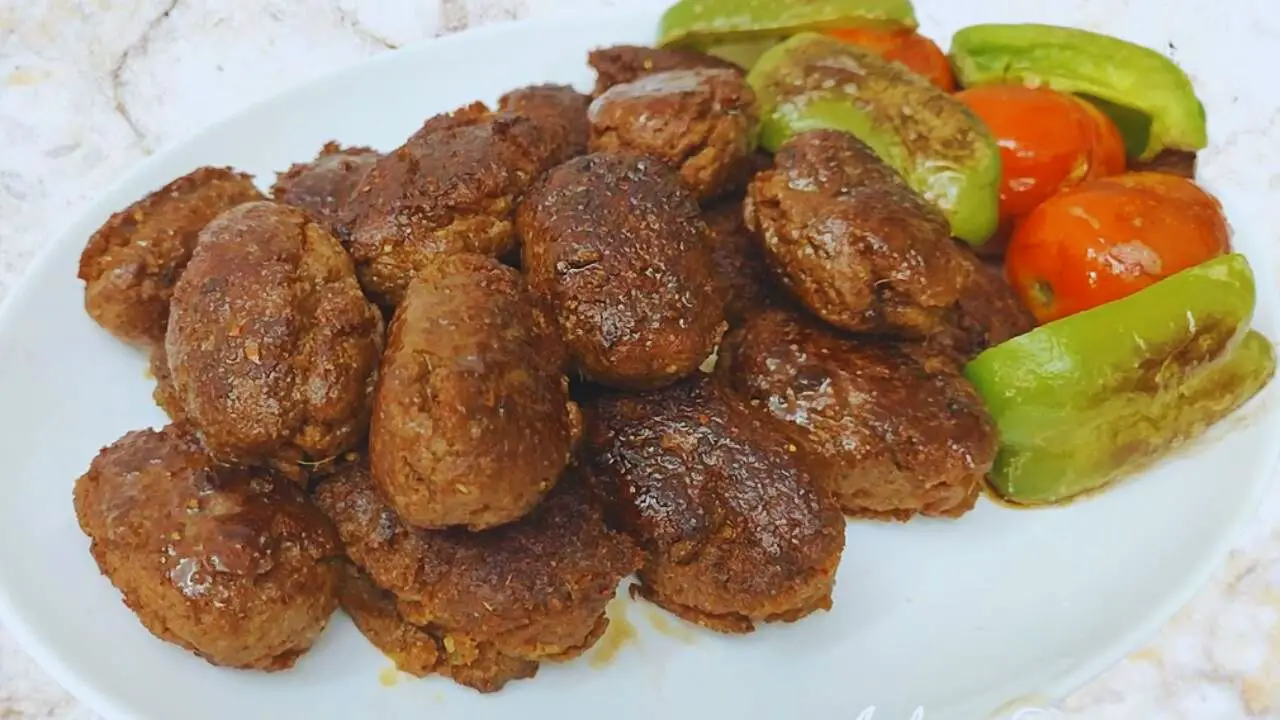 Mutton Galouti Kebab served 