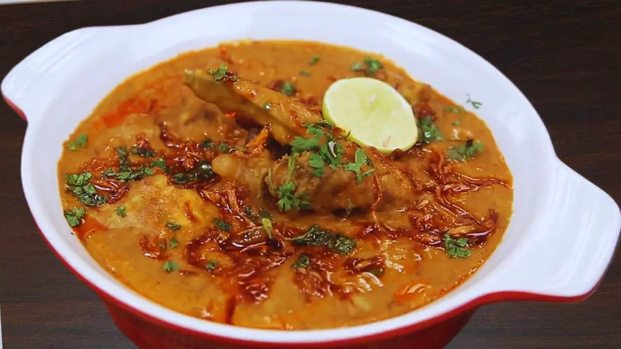 Mutton Khichdi served 