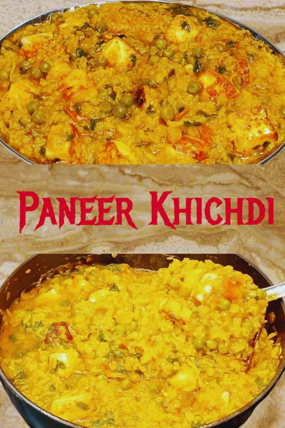Paneer Khichdi Paneer Khichdi