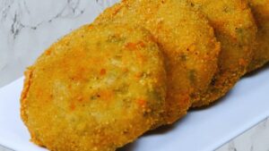 Suji Vegetable Cutlet Recipe Suji Vegetable Cutlet Featured Image