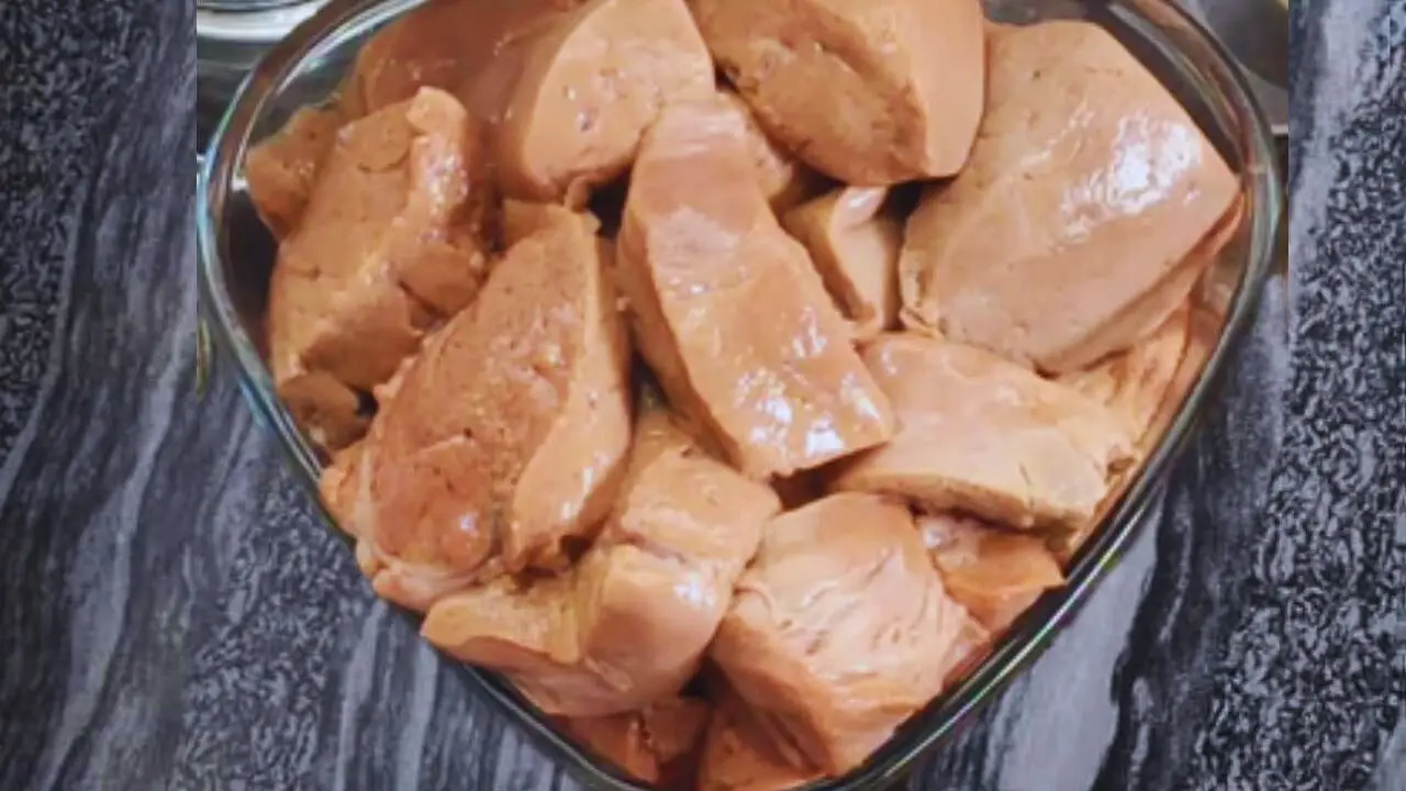 Kaleji soup recipe step 1 Washed kaleji pieces