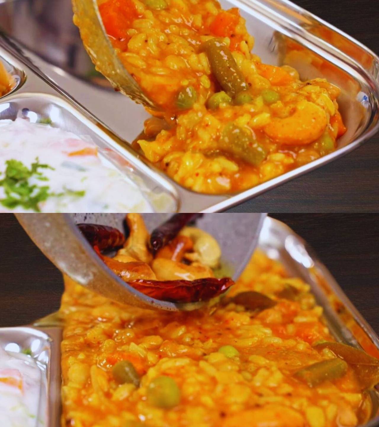 Adding the final tadka 