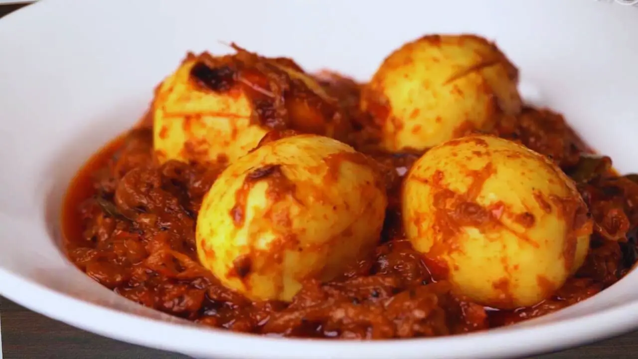 Egg roast recipe step 9 Egg Roast served