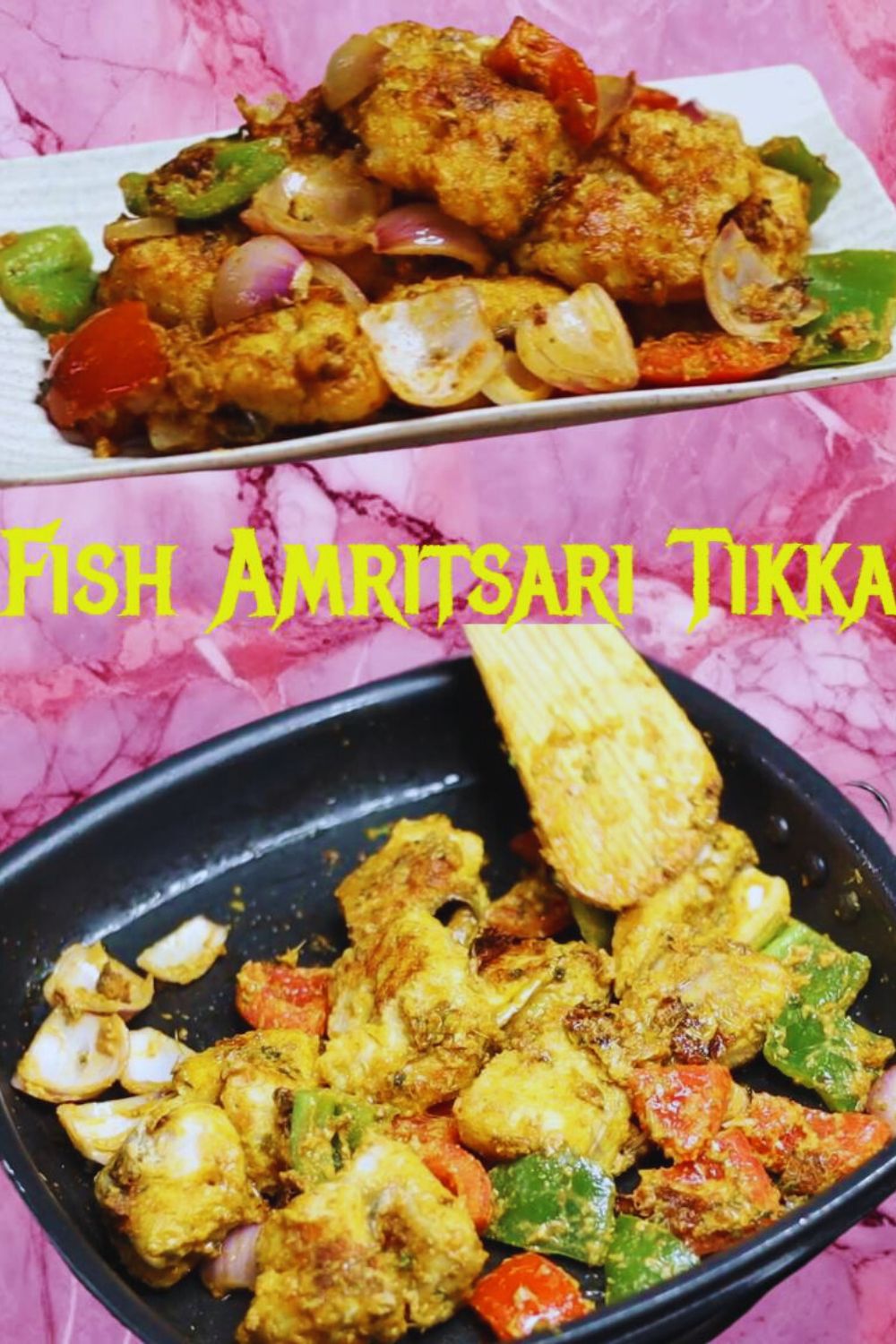 Fish Amritsari Tikka 