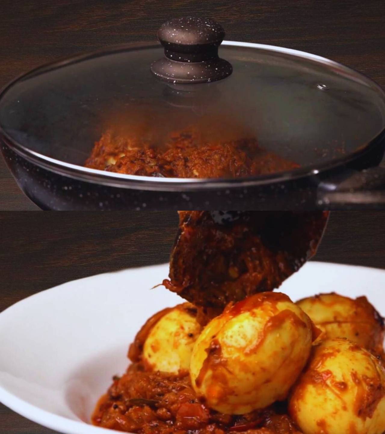 Transferring Egg Roast 