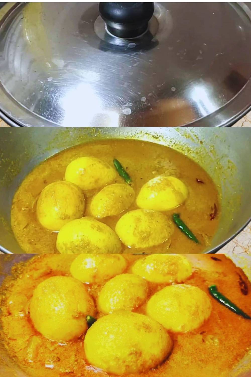 Adding green chilies in the end 