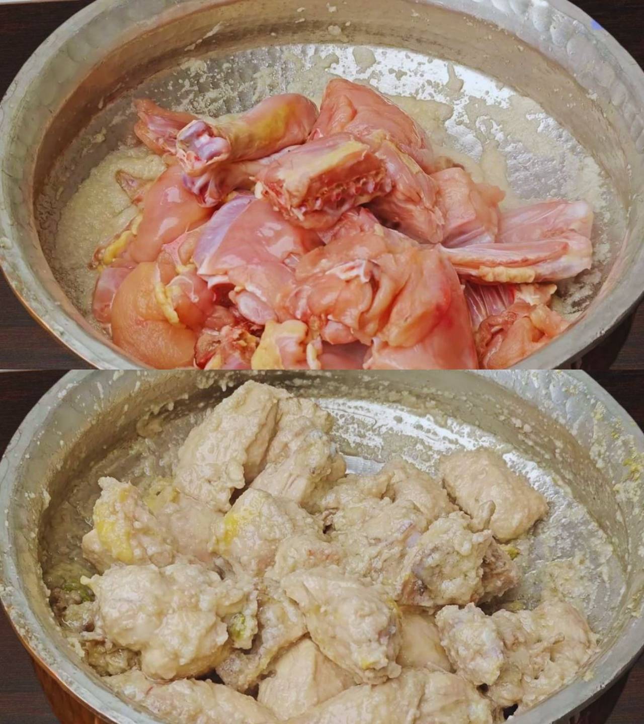 Adding chicken 