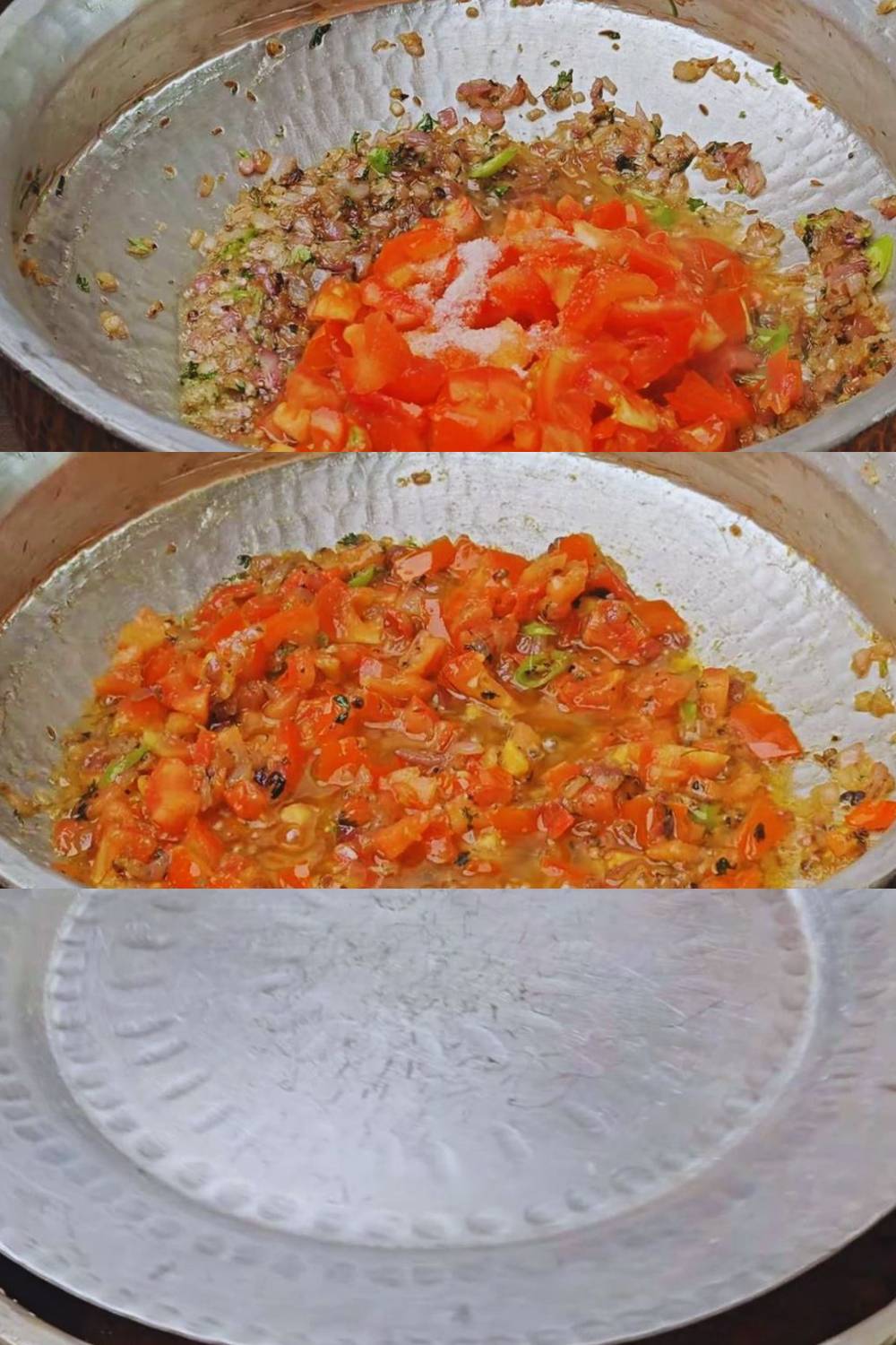Cooking tomatoes 