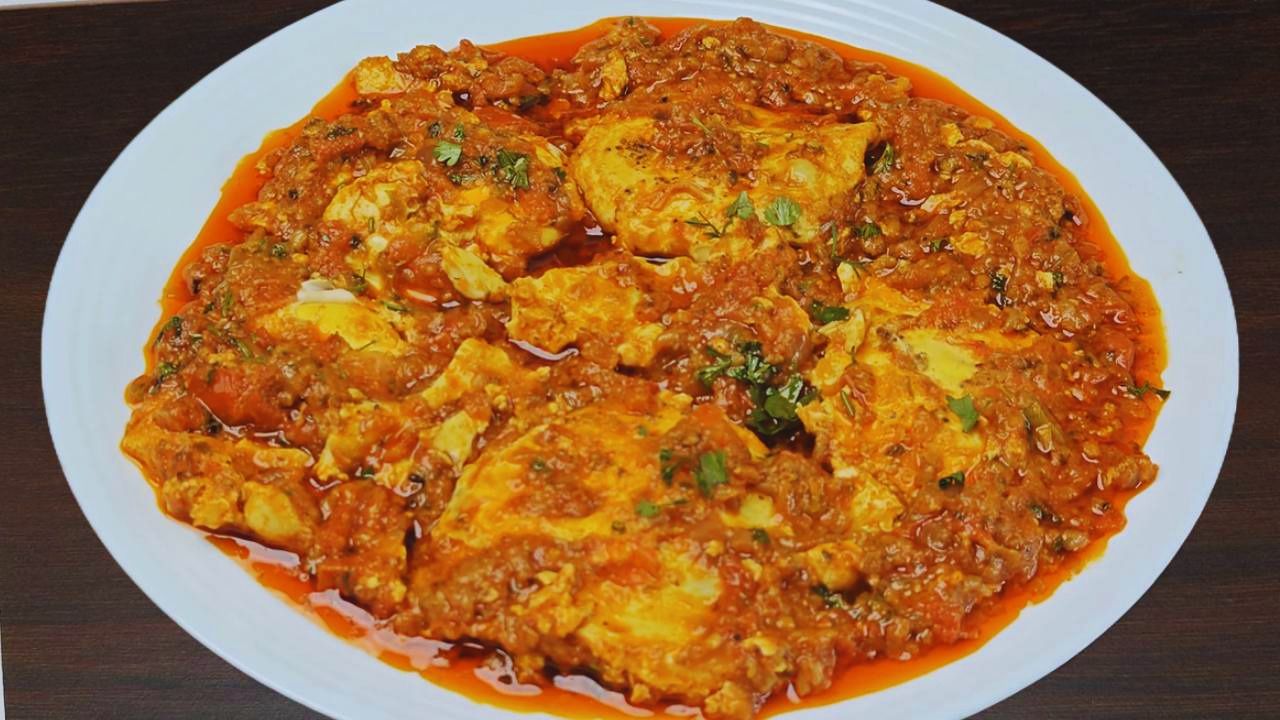 Dum Anda Masala served 