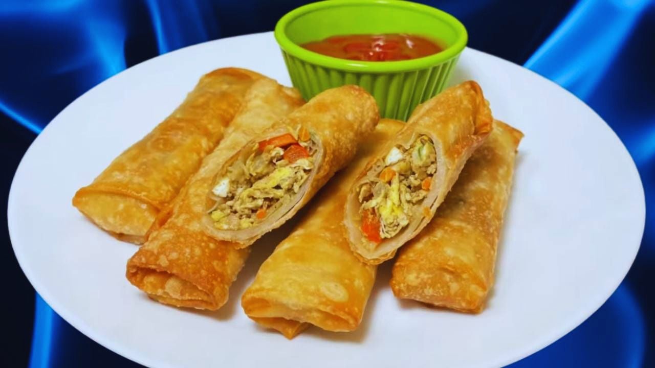 Egg Spring Roll Featured Image Egg Spring Roll Featured Image