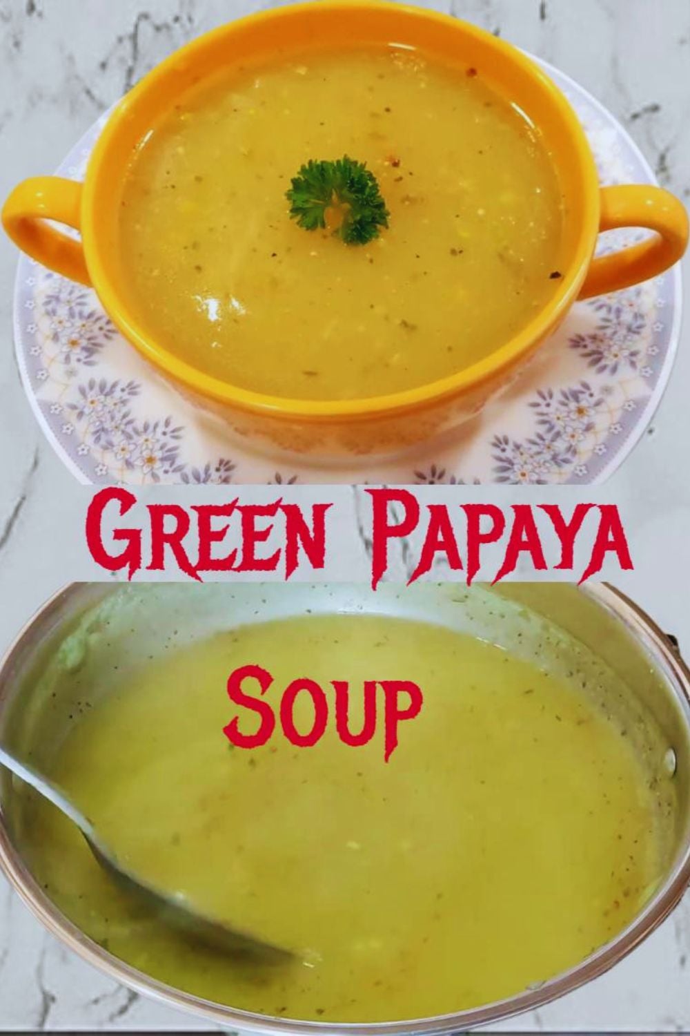 Green Papaya Soup 