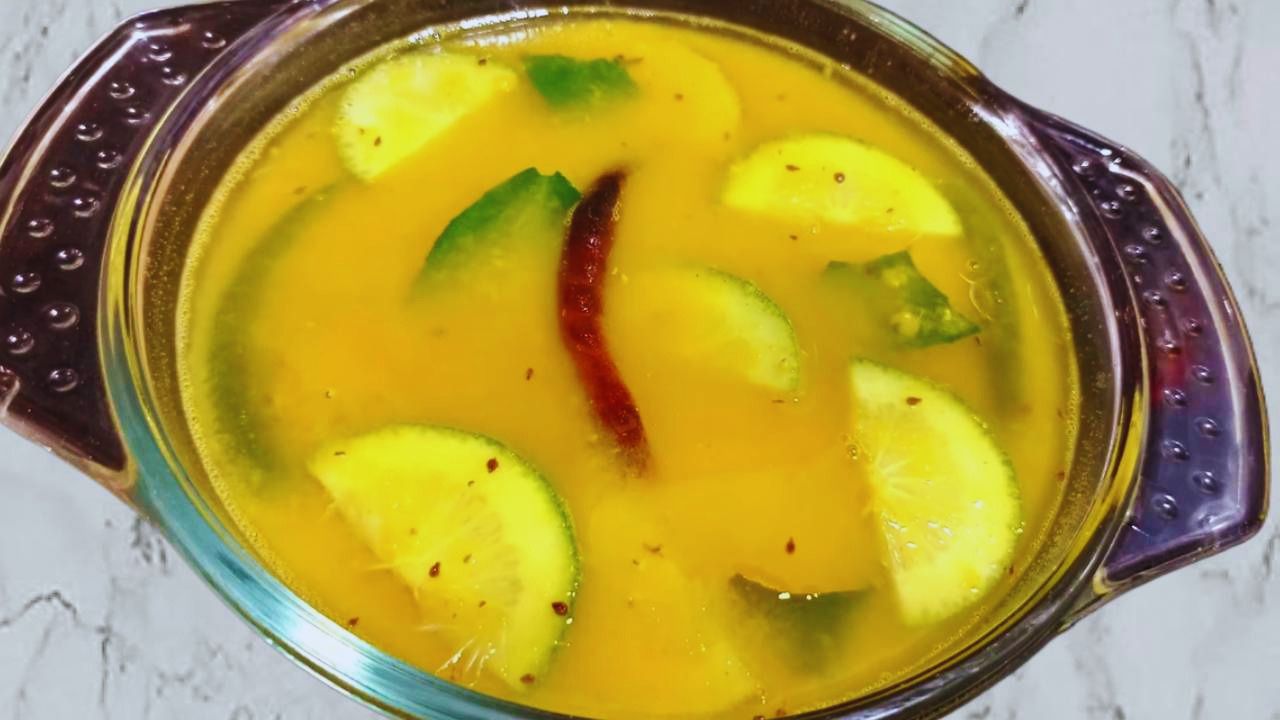 Lemon Dal served 