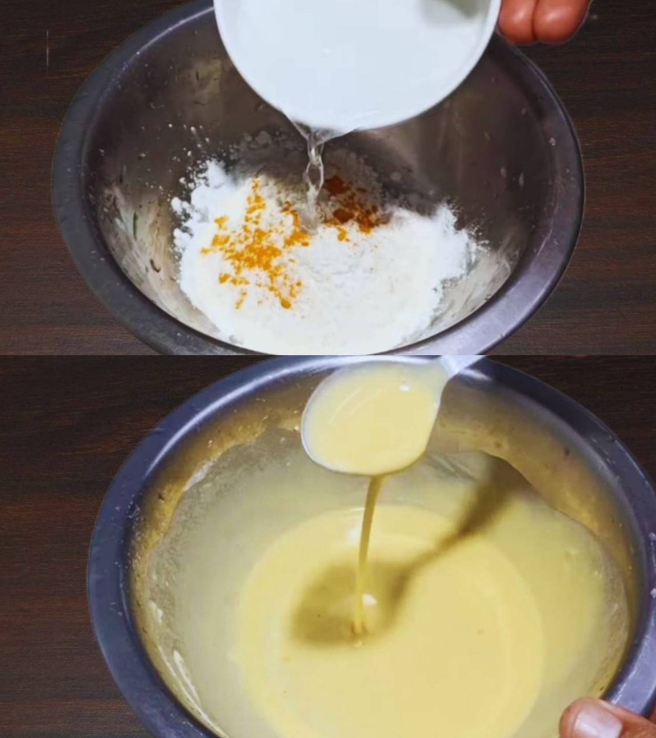 Making the batter 