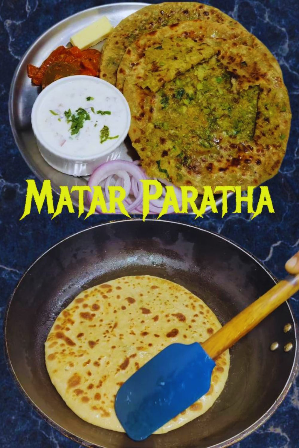 Matar Paratha Matar Paratha