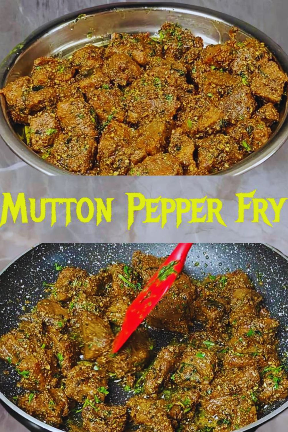 Mutton Pepper Fry 