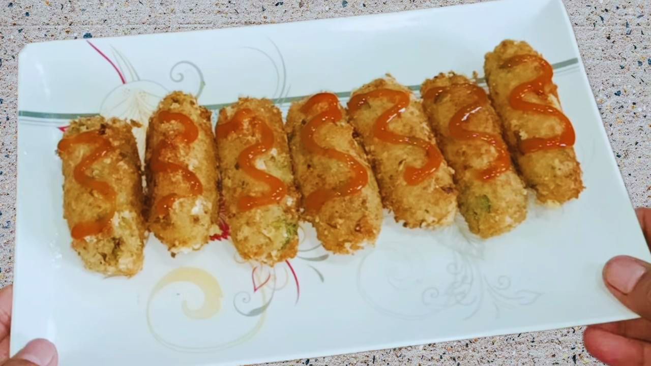 Rice Kabab served 