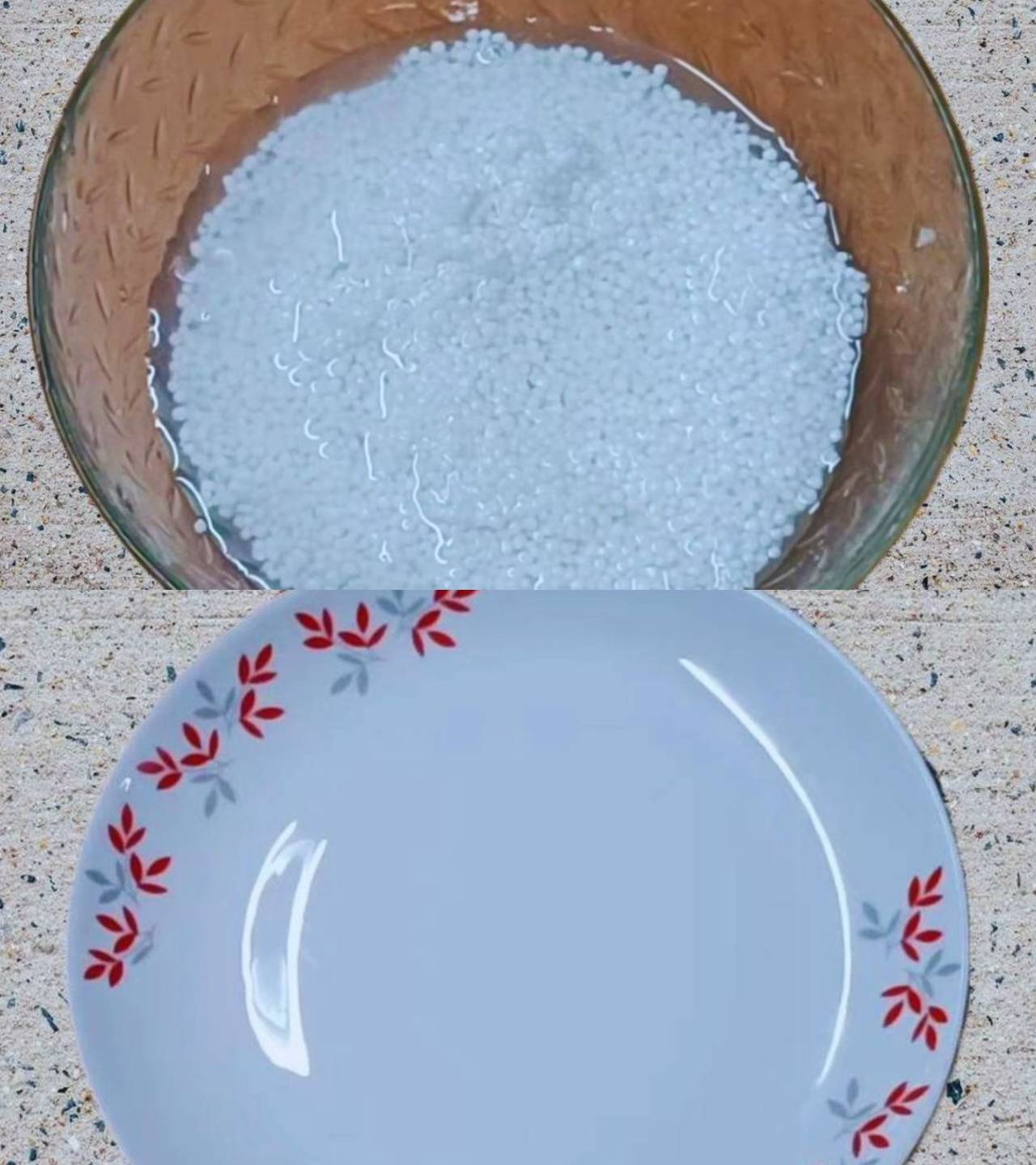Sabu makha recipe step 1 Soaking Sabu dana