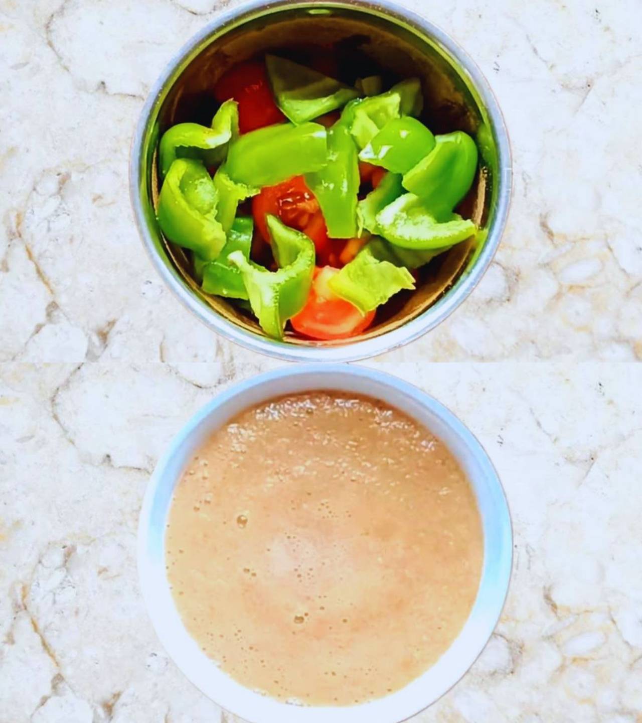 Tomato capsicum paste 