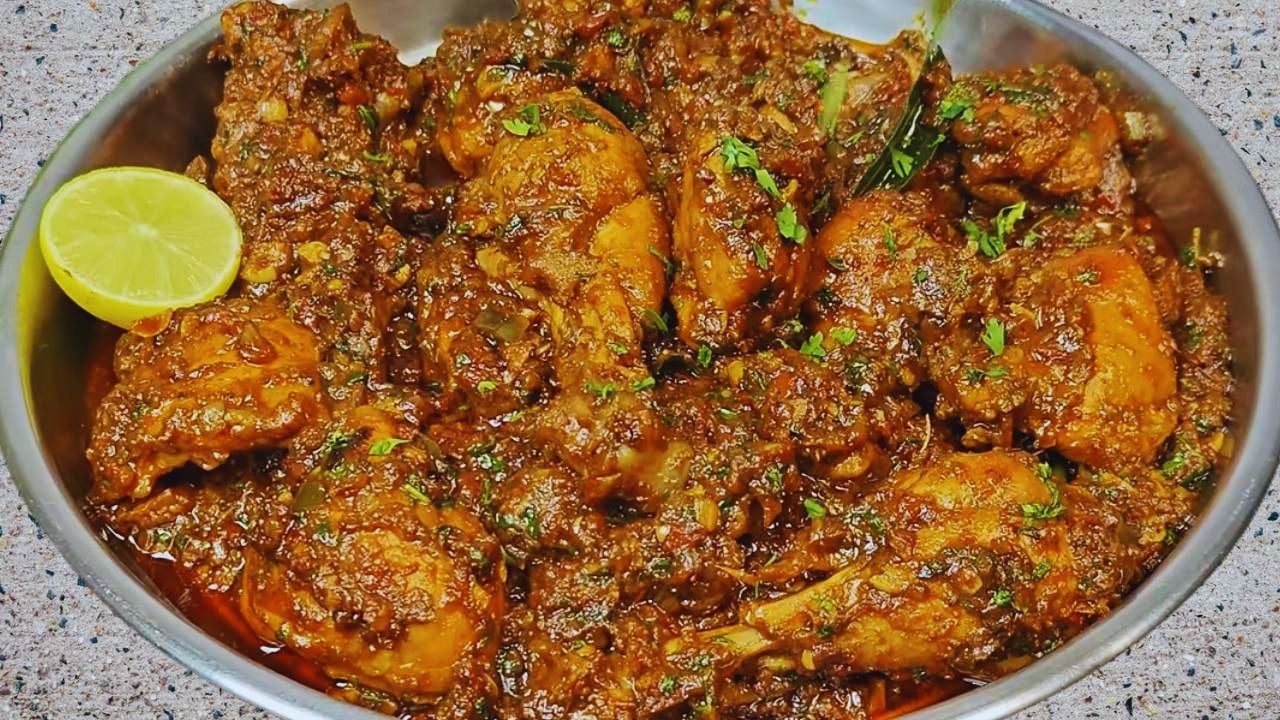 Chicken sukka recipe step 9 Chicken Sukka served