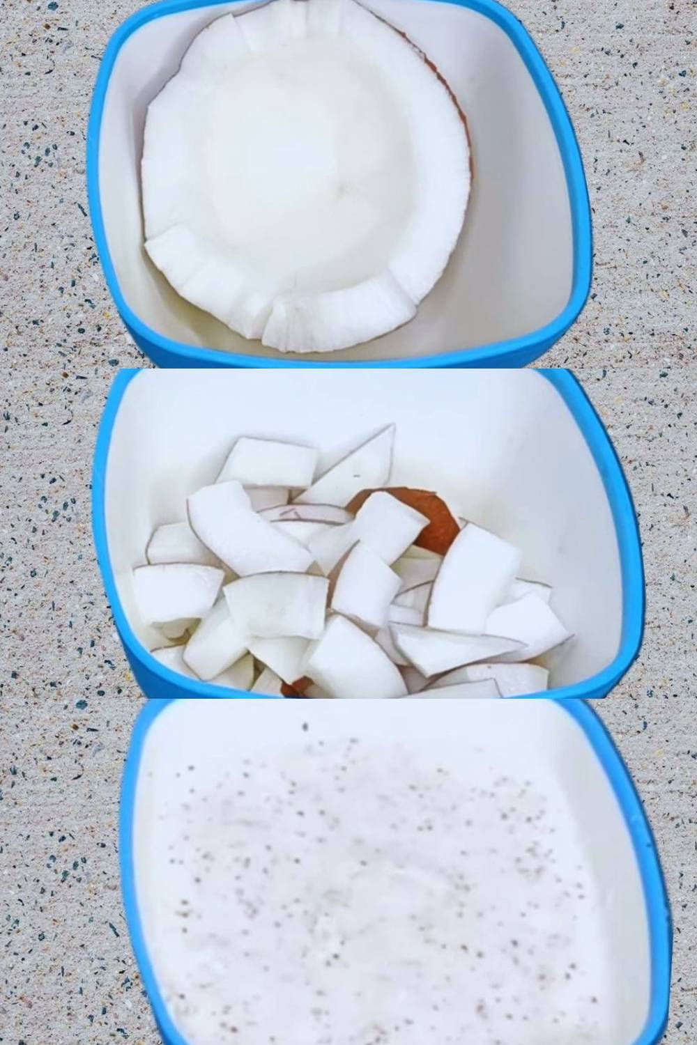 Coconut paste
