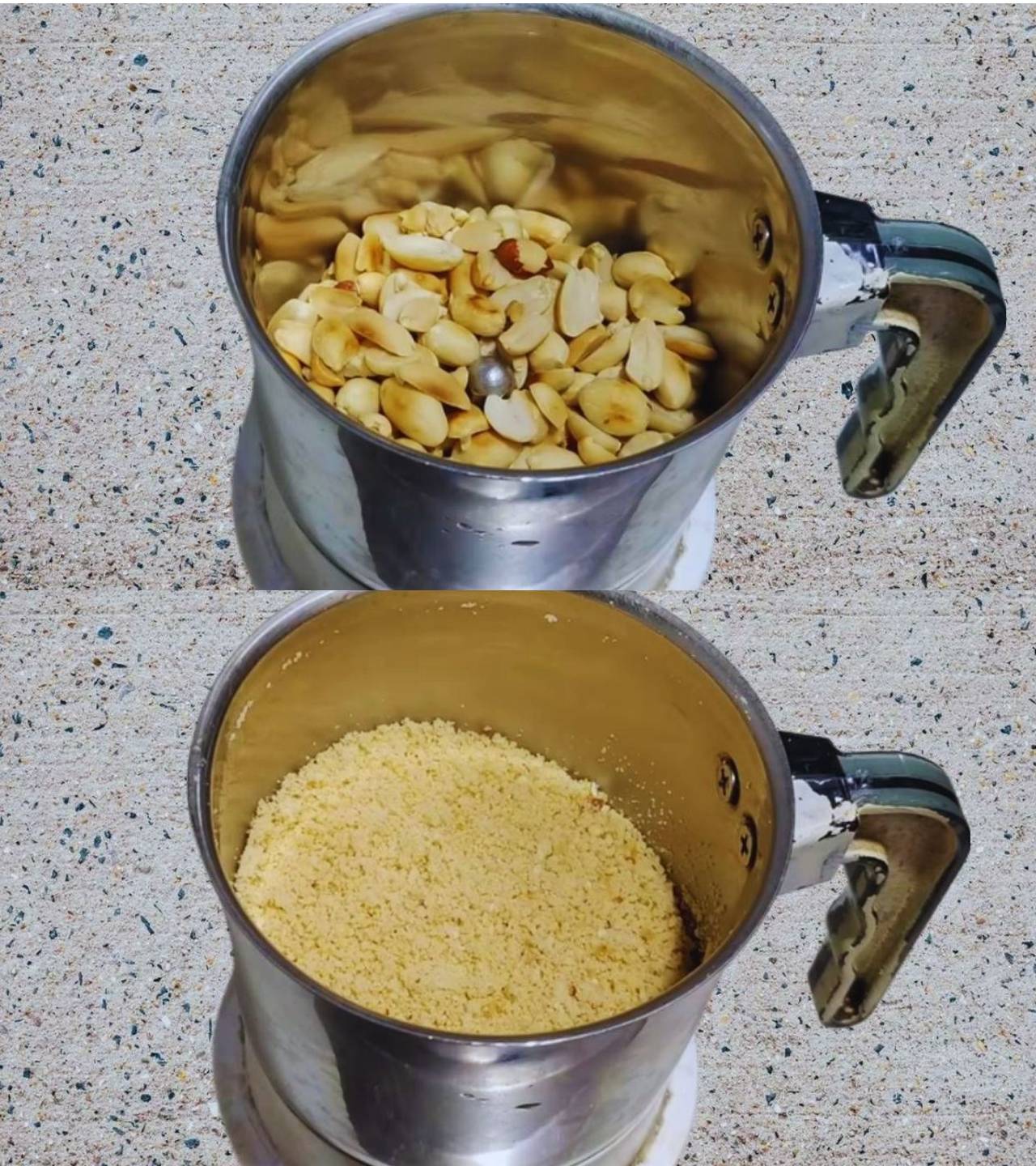 Ground peanuts 