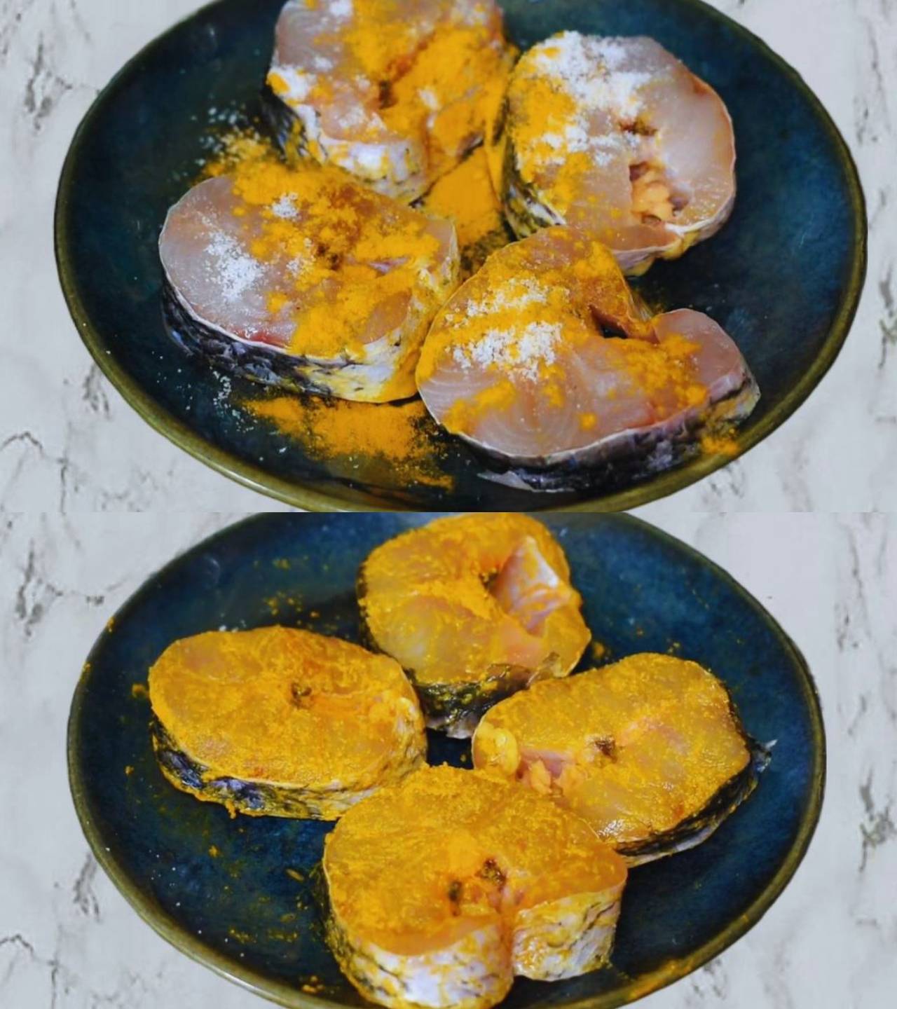 Marinating fish