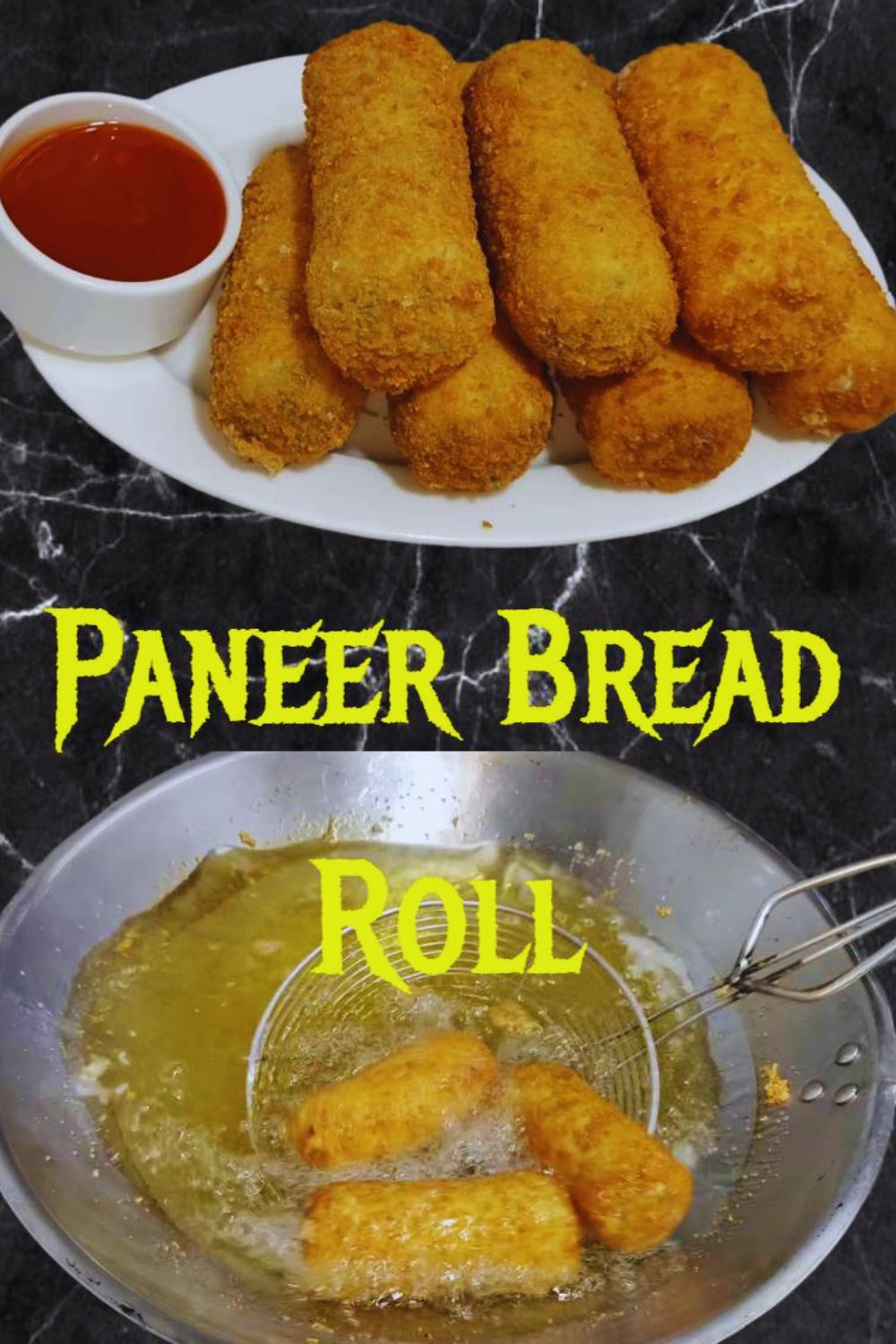 Paneer Bread Roll Paneer Bread Roll